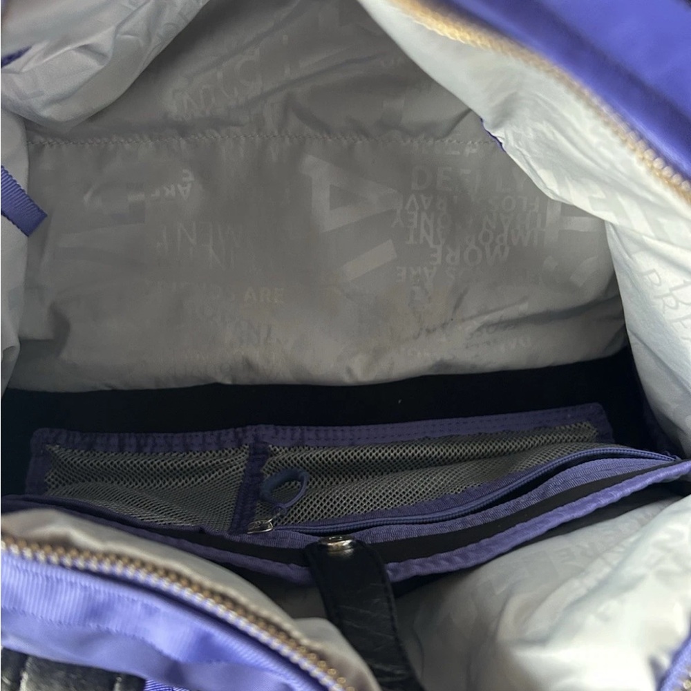 Lululemon DTB Duffel Bag Purple Carry On Gym Travel Weekender Colorful Rare MINT - Picture 2 of 11